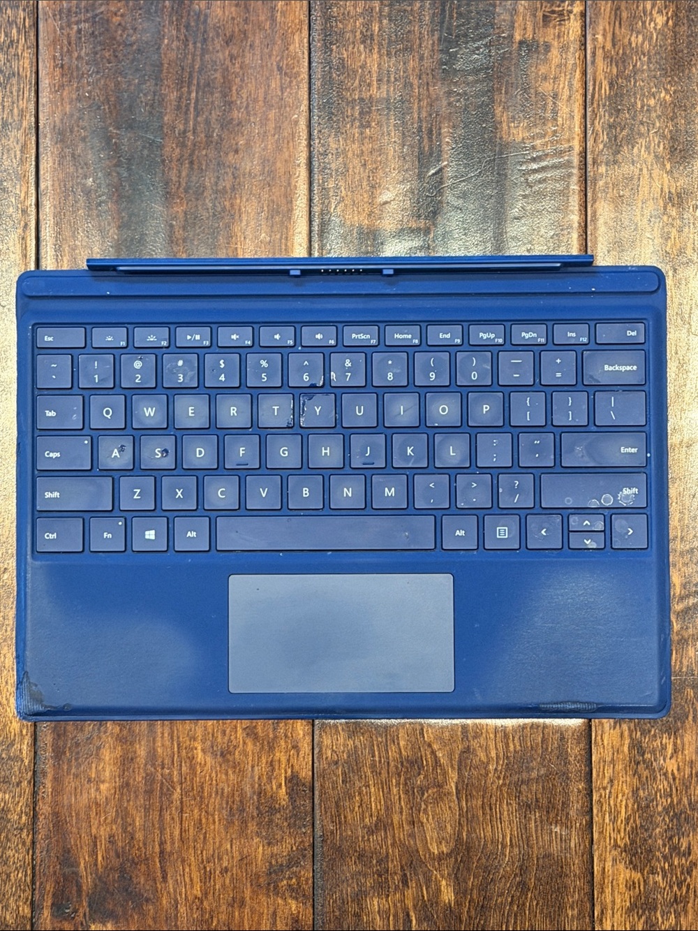 Microsoft Surface Detachable Blue Laptop Keyboard Cover